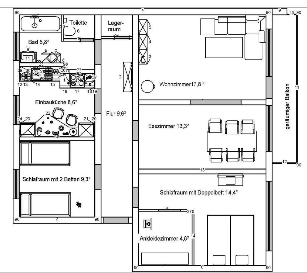 Ferienwohnung Friedenau Steinfurt Luaran gambar